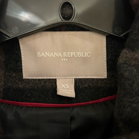 Banana Republic Wool Plaid Cape - Picture 4 of 8